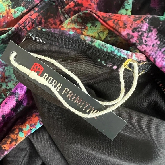 Born Primitive One Piece Swim Suit Women’s L Colorful Swimwear Tie Straps - Picture 10 of 10